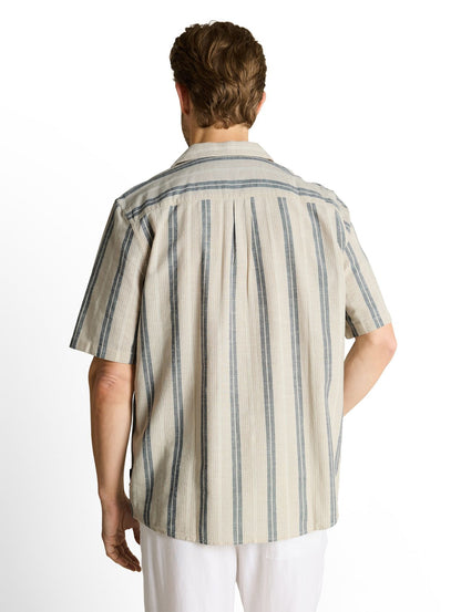 TOM TAILOR Comfort Fit Kurzarmhemd mit Streifen