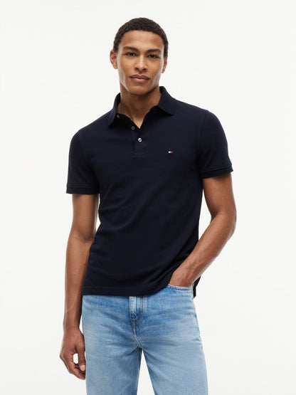 TOMMY HILFIGER 1985 Slim Fit Pique Polo Shirt L