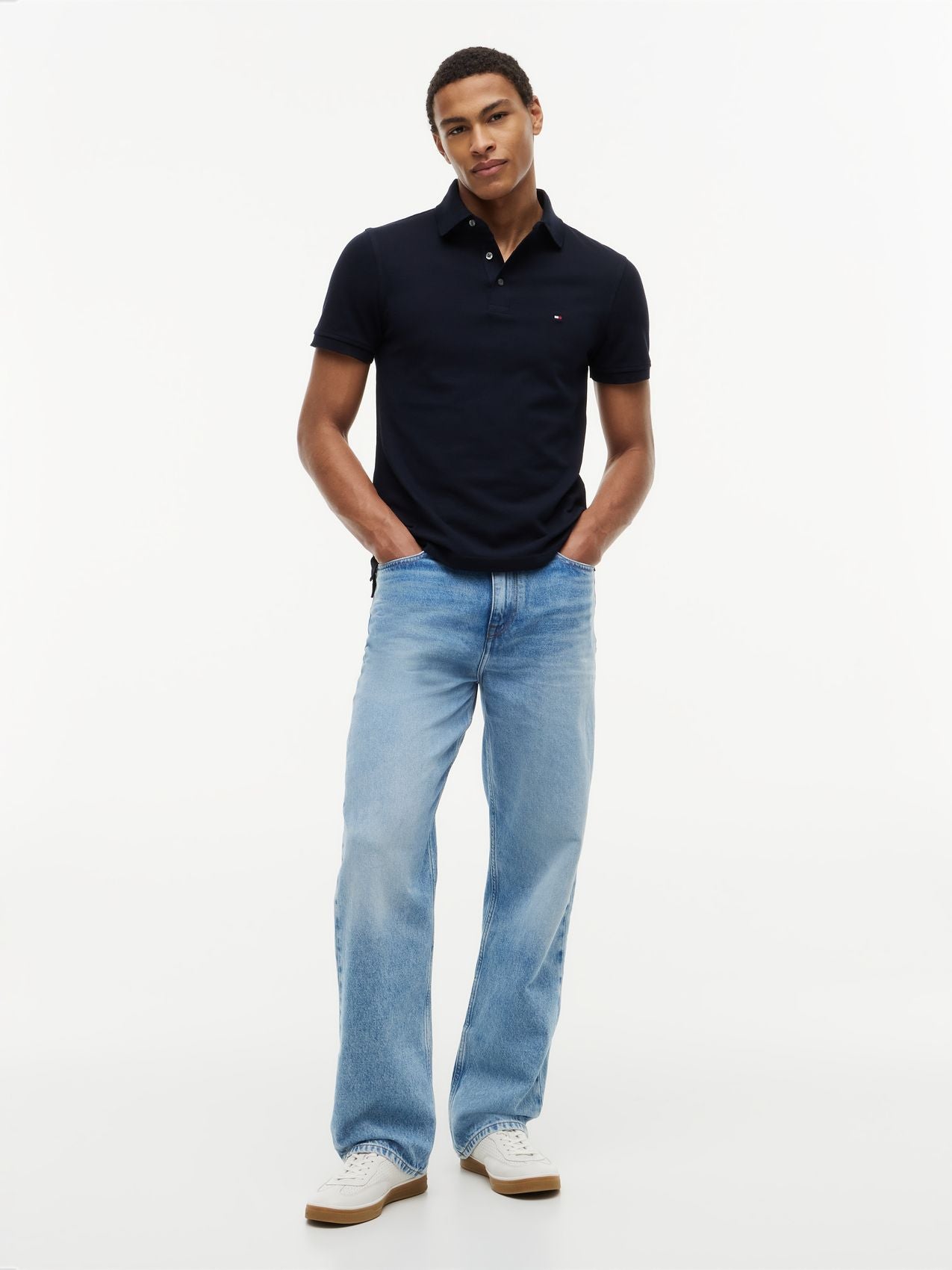TOMMY HILFIGER 1985 Slim Fit Pique Polo Shirt
