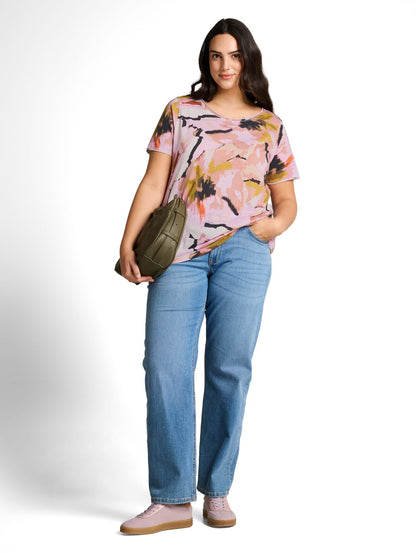 TOM TAILOR Plus Size - T-Shirt aus Baumwolle