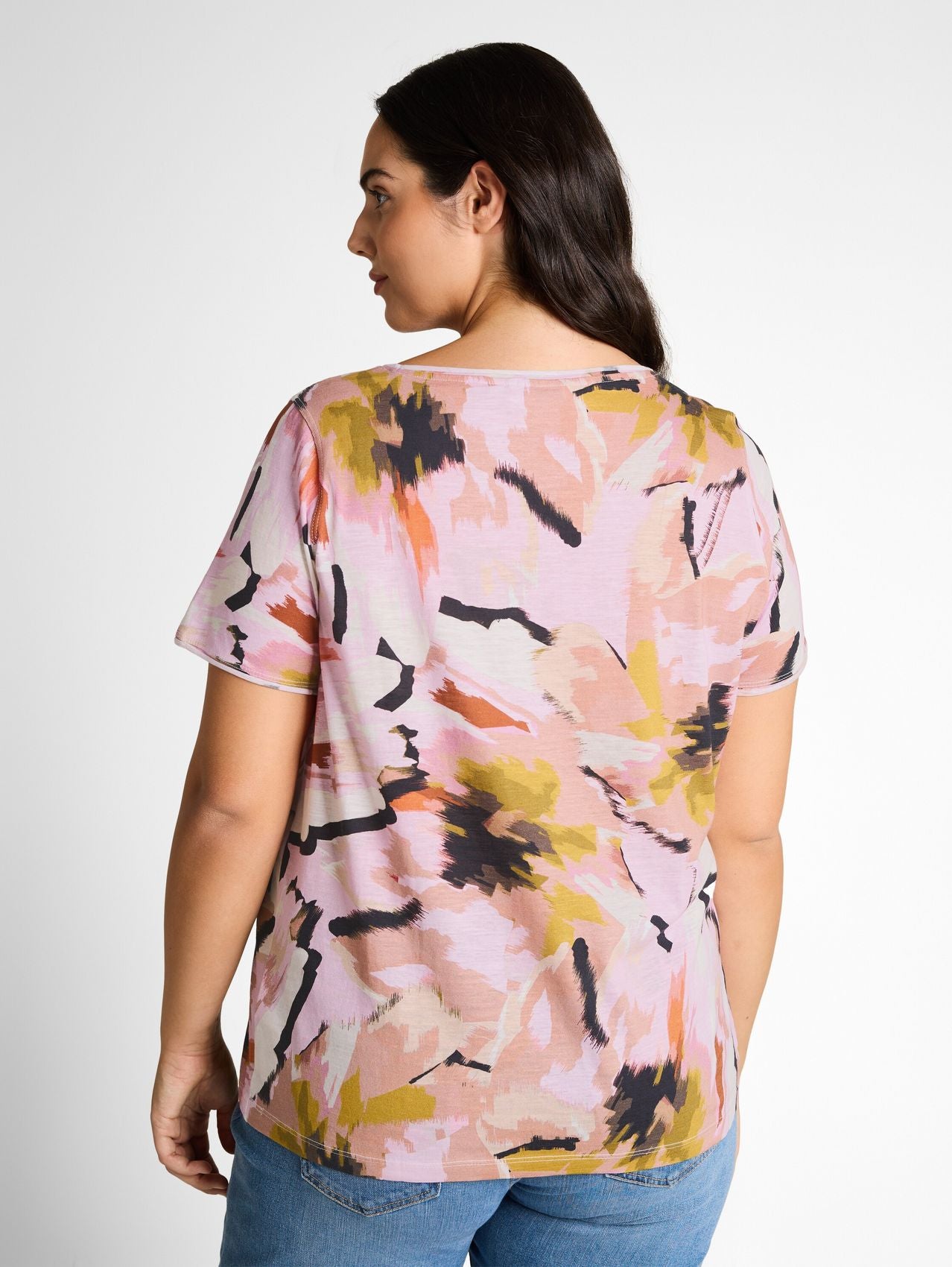 TOM TAILOR Plus Size - T-Shirt aus Baumwolle