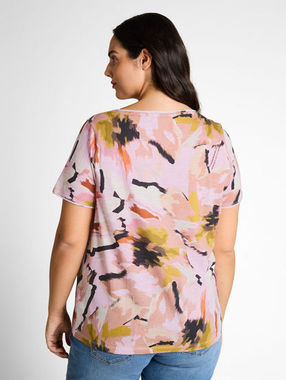 TOM TAILOR Plus Size - T-Shirt aus Baumwolle