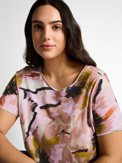 TOM TAILOR Plus Size - T-Shirt aus Baumwolle