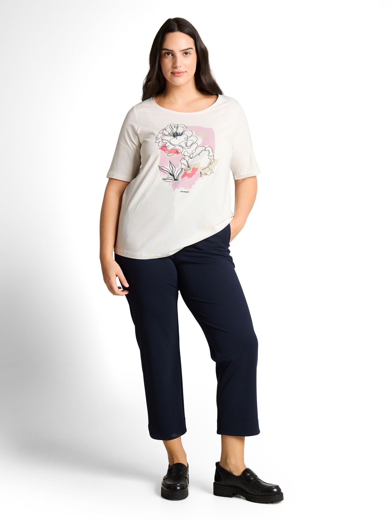 Plus Size - T-Shirt mit Print