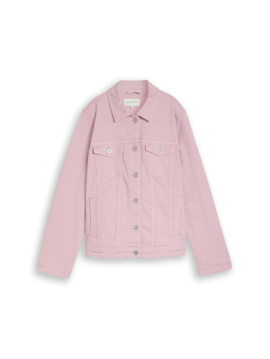TOM TAILOR Plus Size - Jeansjacke mit Eingriffstaschen