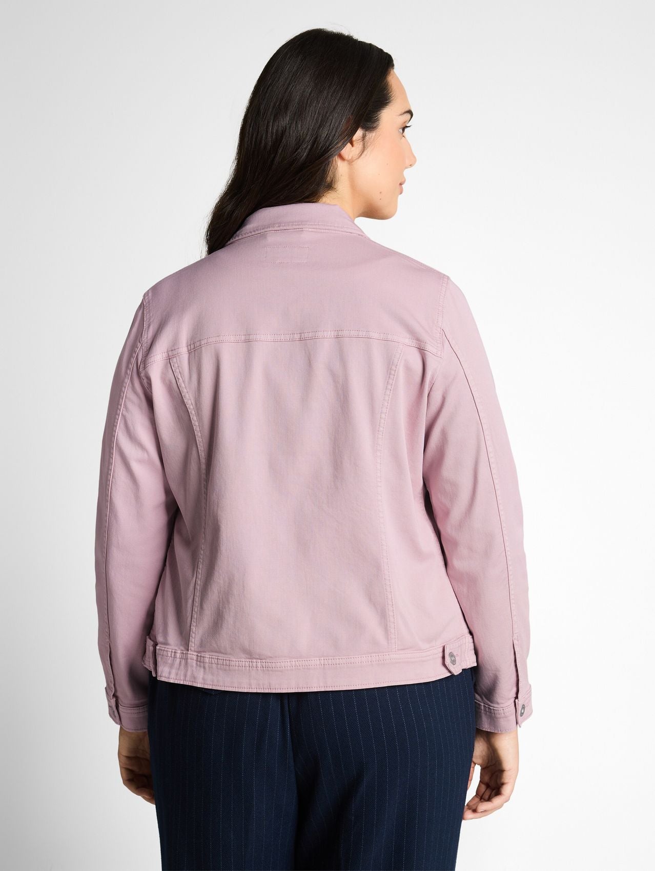 TOM TAILOR Plus Size - Jeansjacke mit Eingriffstaschen
