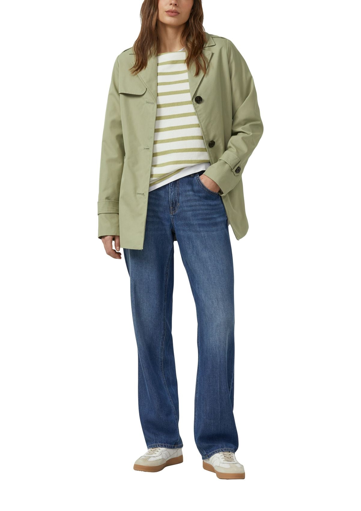 S.OLIVER Wasserabweisender Trenchcoat