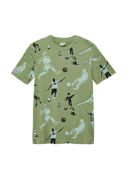 OLIVER TWIST T-Shirt mit Fußball-Print