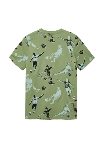 OLIVER TWIST T-Shirt mit Fußball-Print