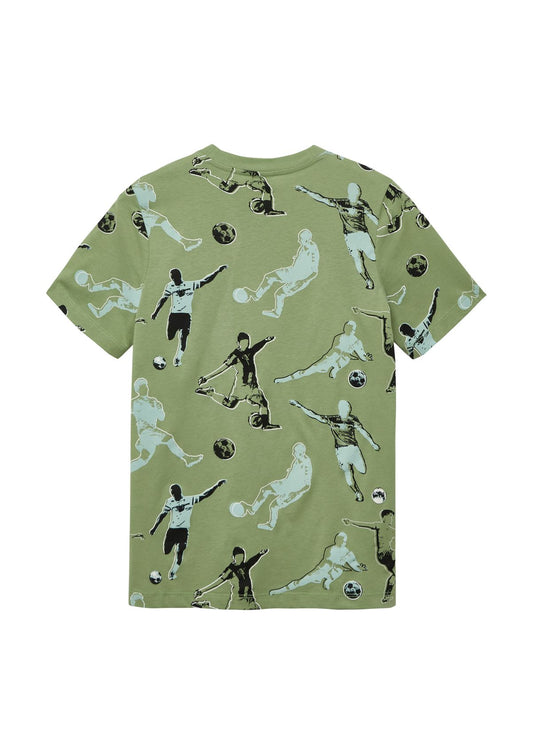 OLIVER TWIST T-Shirt mit Fußball-Print