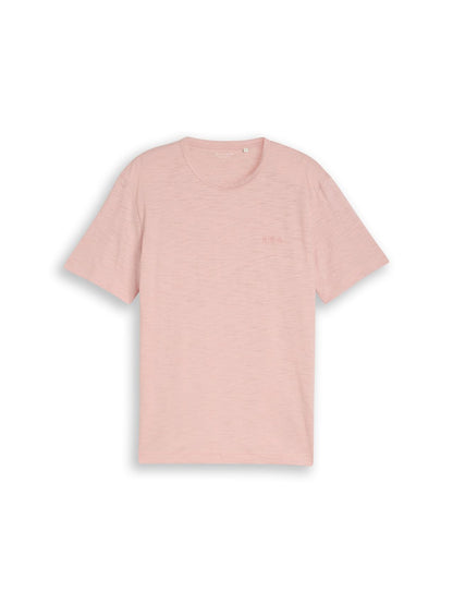 TOM TAILOR T-Shirt in Melange-Optik