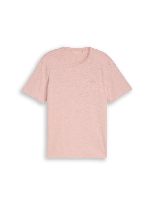 TOM TAILOR T-Shirt in Melange-Optik