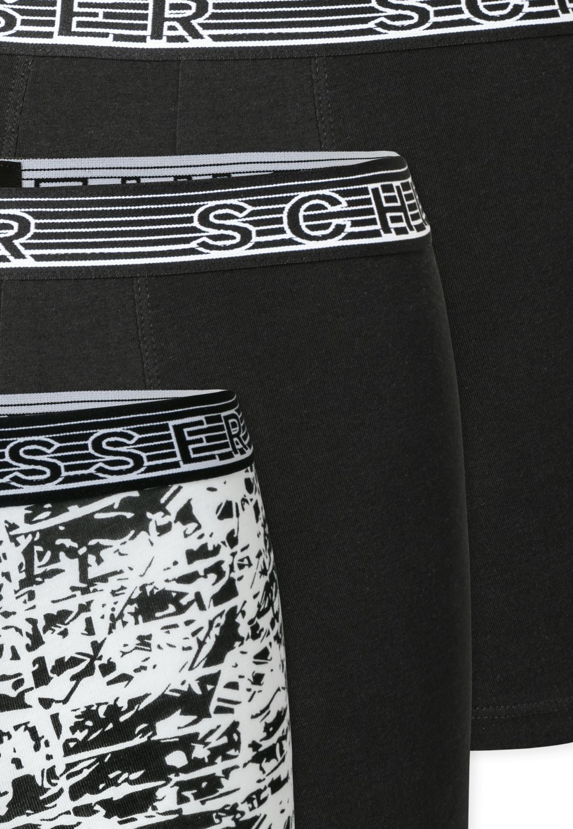 SCHIESSER 3PACK Shorts