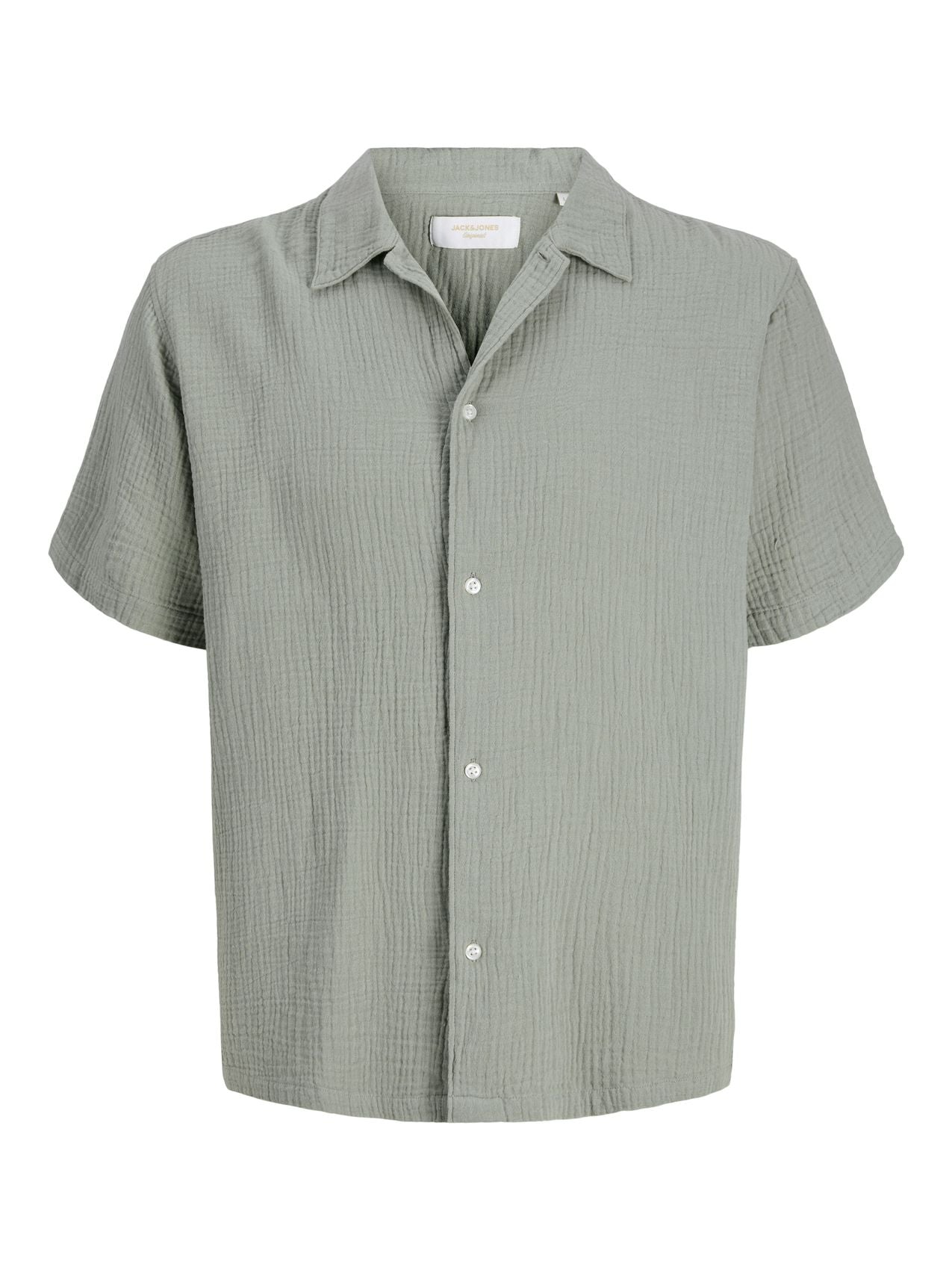 JACK & JONES JORNANTUCKET DOUBLE CLOTH SHIRT SS EA26 M