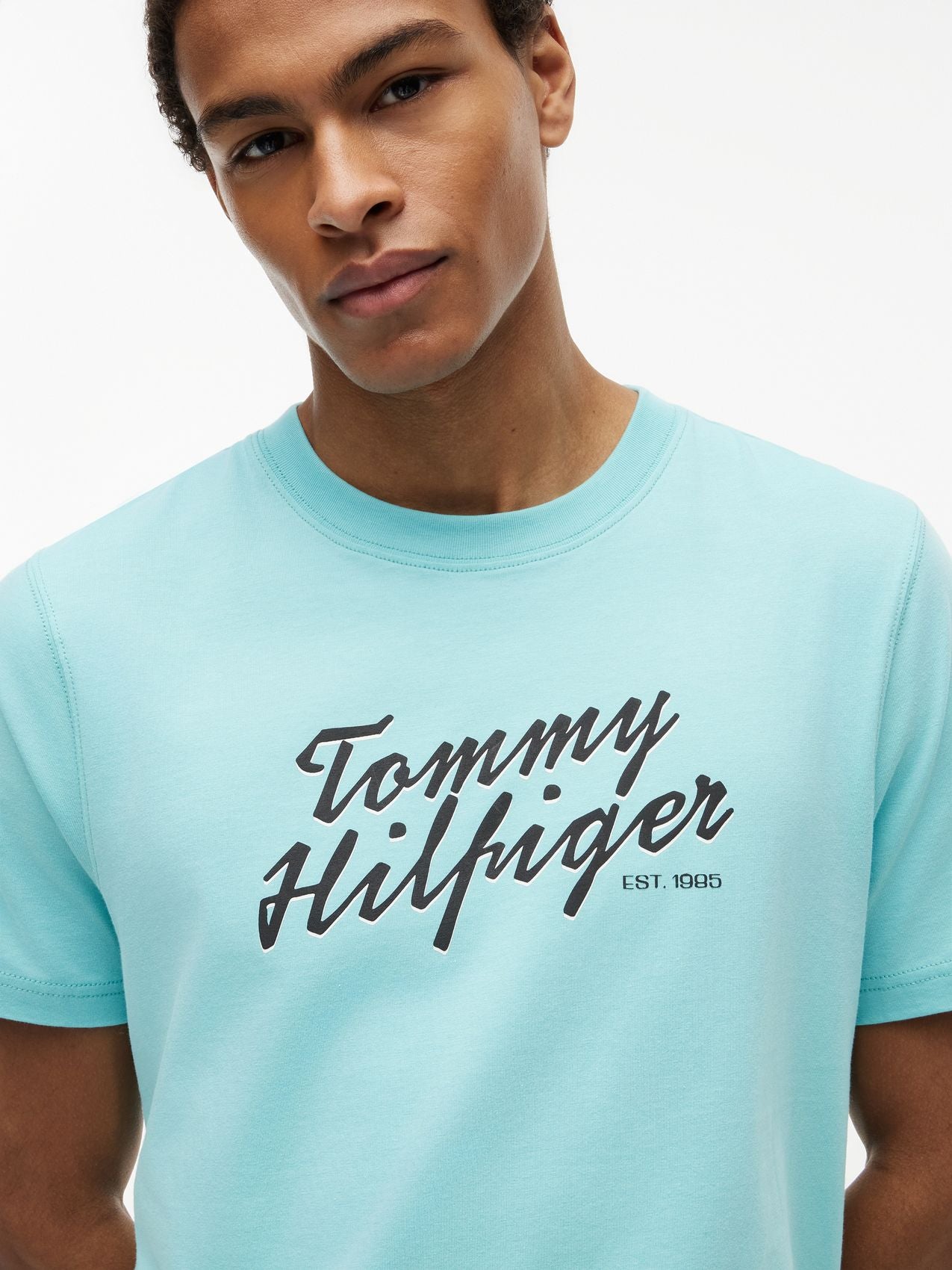 TOMMY HILFIGER T-Shirt mit TH-Logomotiv