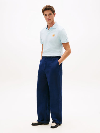 TOMMY HILFIGER Polohemd aus Piqué mit TH-Logo