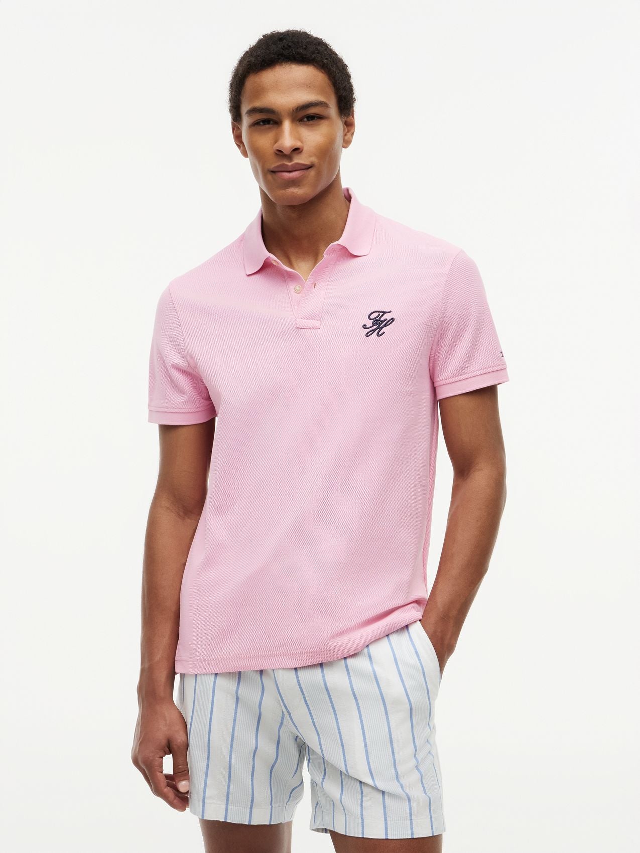 TOMMY HILFIGER Polohemd aus Piqué mit TH-Logo XL