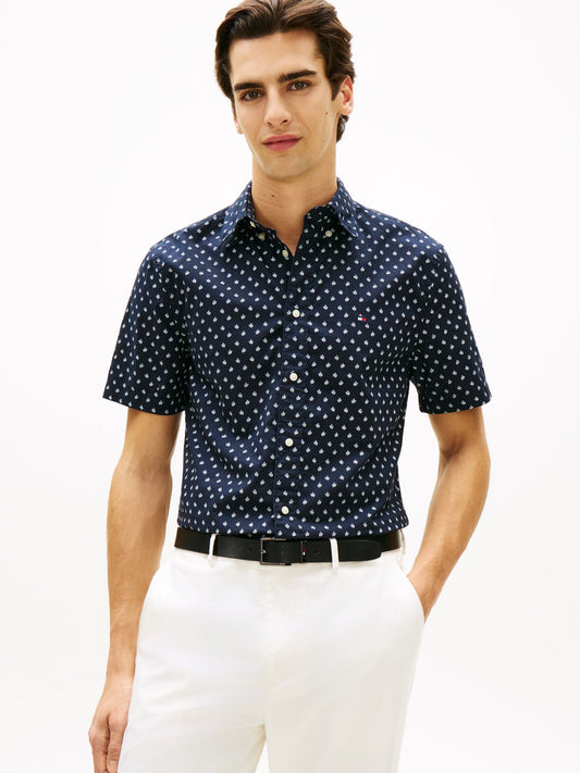 TOMMY HILFIGER TH Flex Regular Fit Poplin Shirt XL