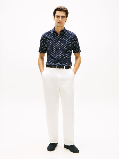 TOMMY HILFIGER TH Flex Regular Fit Poplin Shirt
