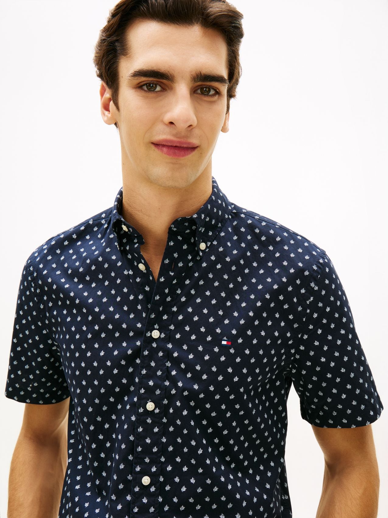 TOMMY HILFIGER TH Flex Regular Fit Poplin Shirt