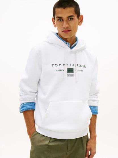 TOMMY HILFIGER Hoodie mit TH-Logoprint XXL