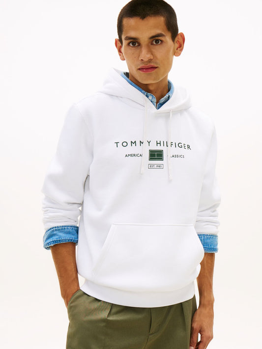 TOMMY HILFIGER Hoodie mit TH-Logoprint XXL