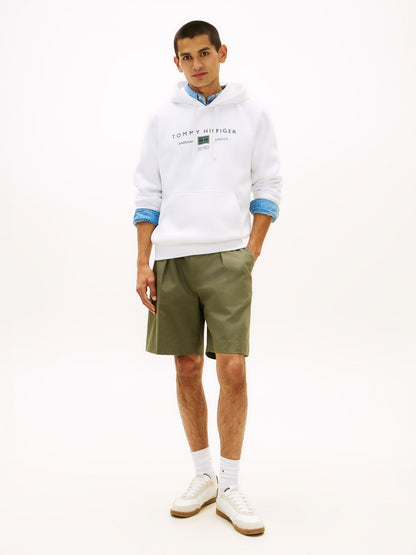 TOMMY HILFIGER Hoodie mit TH-Logoprint