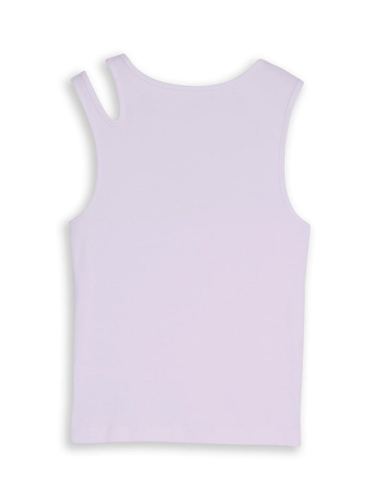 TOM TAILOR Ripp Tanktop mit Cut-Outs