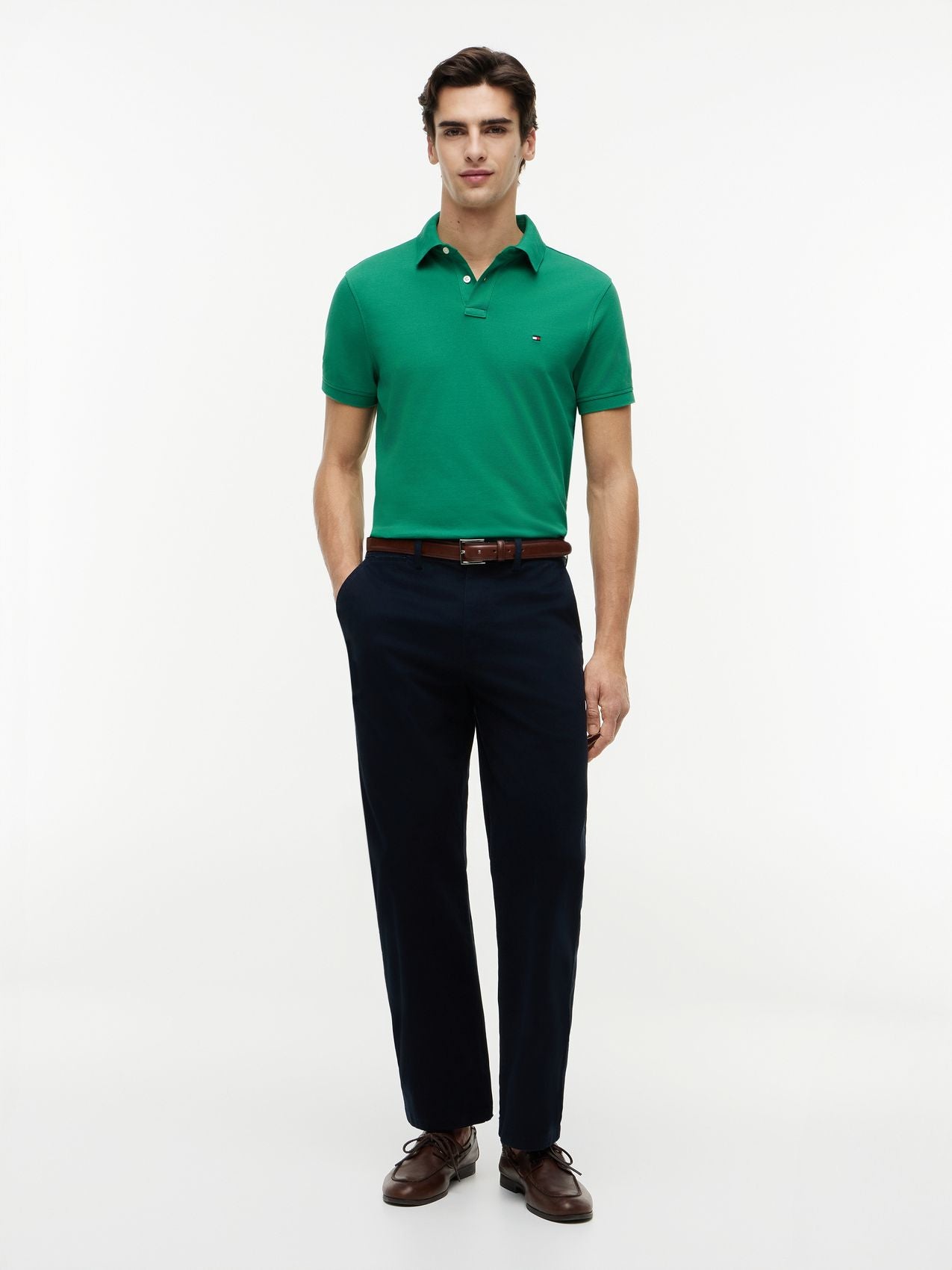 TOMMY HILFIGER 1985 Regular Fit Pique Polo Shirt
