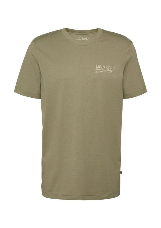 S.OLIVER T-Shirt mit Frontprint