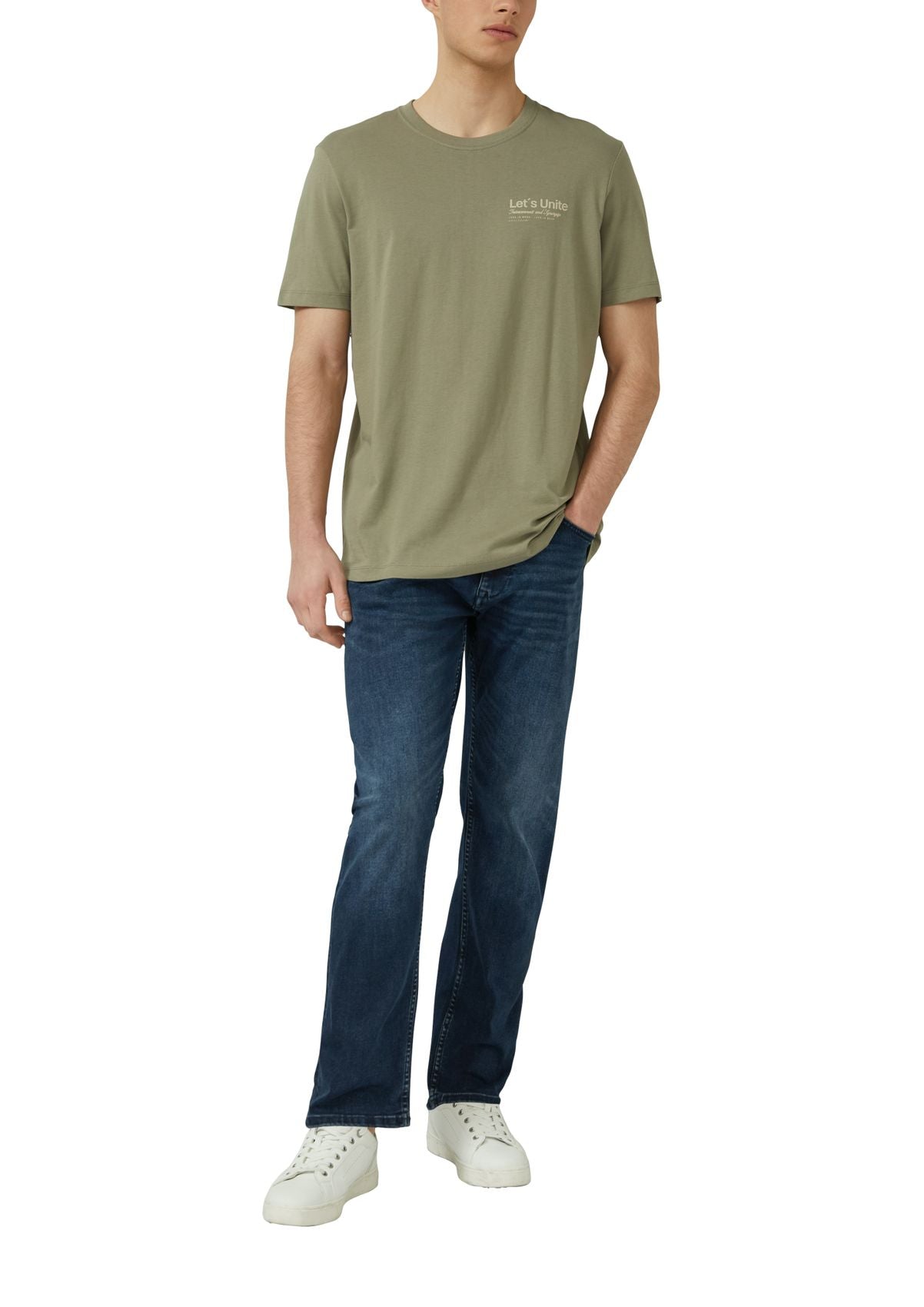 S.OLIVER T-Shirt mit Frontprint