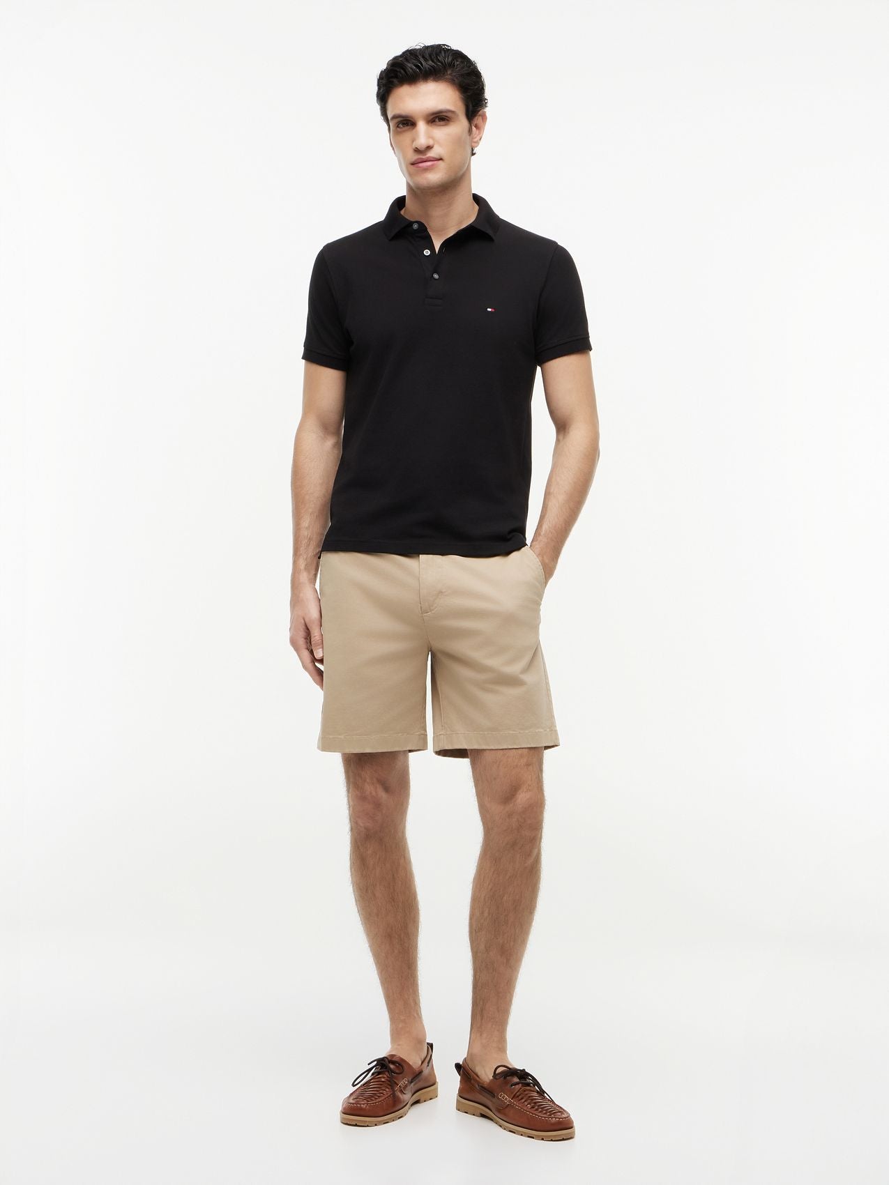 TOMMY HILFIGER 1985 Slim Fit Pique Polo Shirt