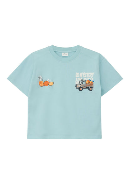 OLIVER TWIST T-Shirt mit Foam Print