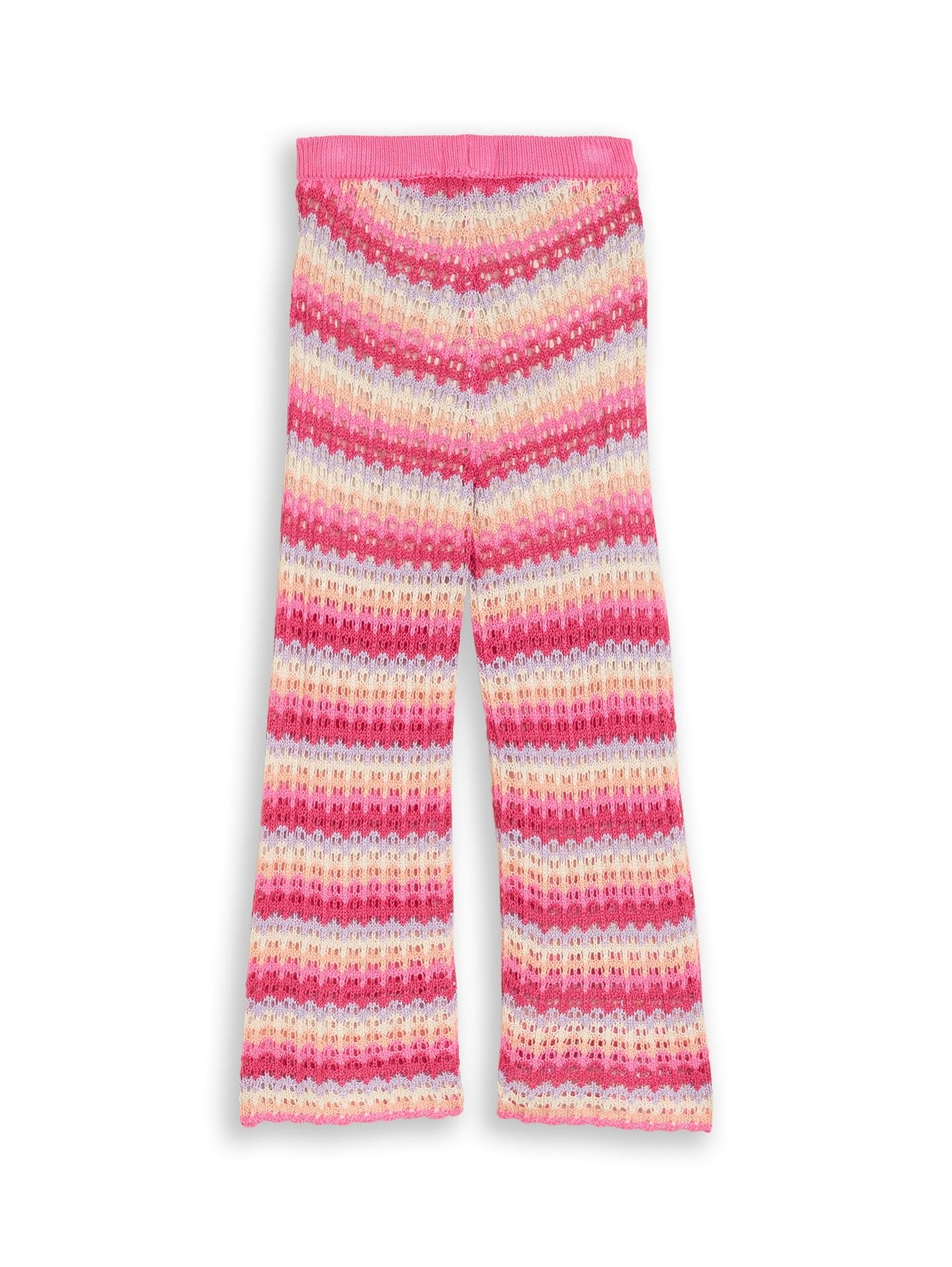 TOM TAILOR Wide Leg Strickhose mit Streifen
