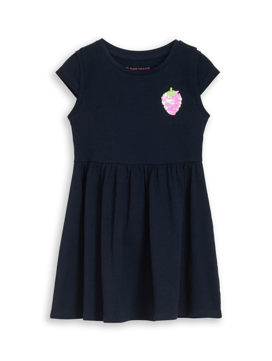 TOM TAILOR Mini-Kleid mit Wendepailletten 128 134