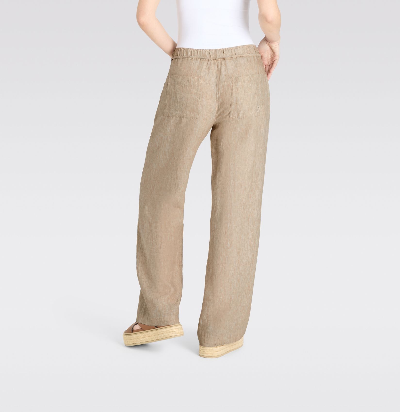 MAC MAC JEANS - CHIARA BELT, Pure linen