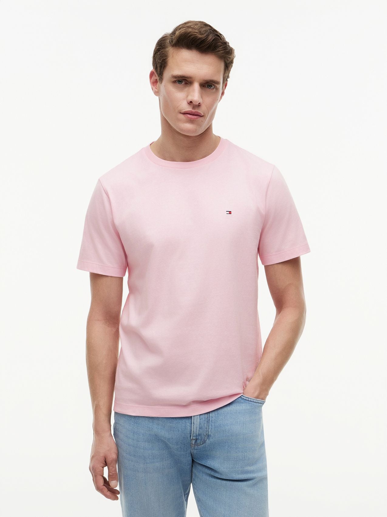 TOMMY HILFIGER T-Shirt mit Flag-Stickerei M