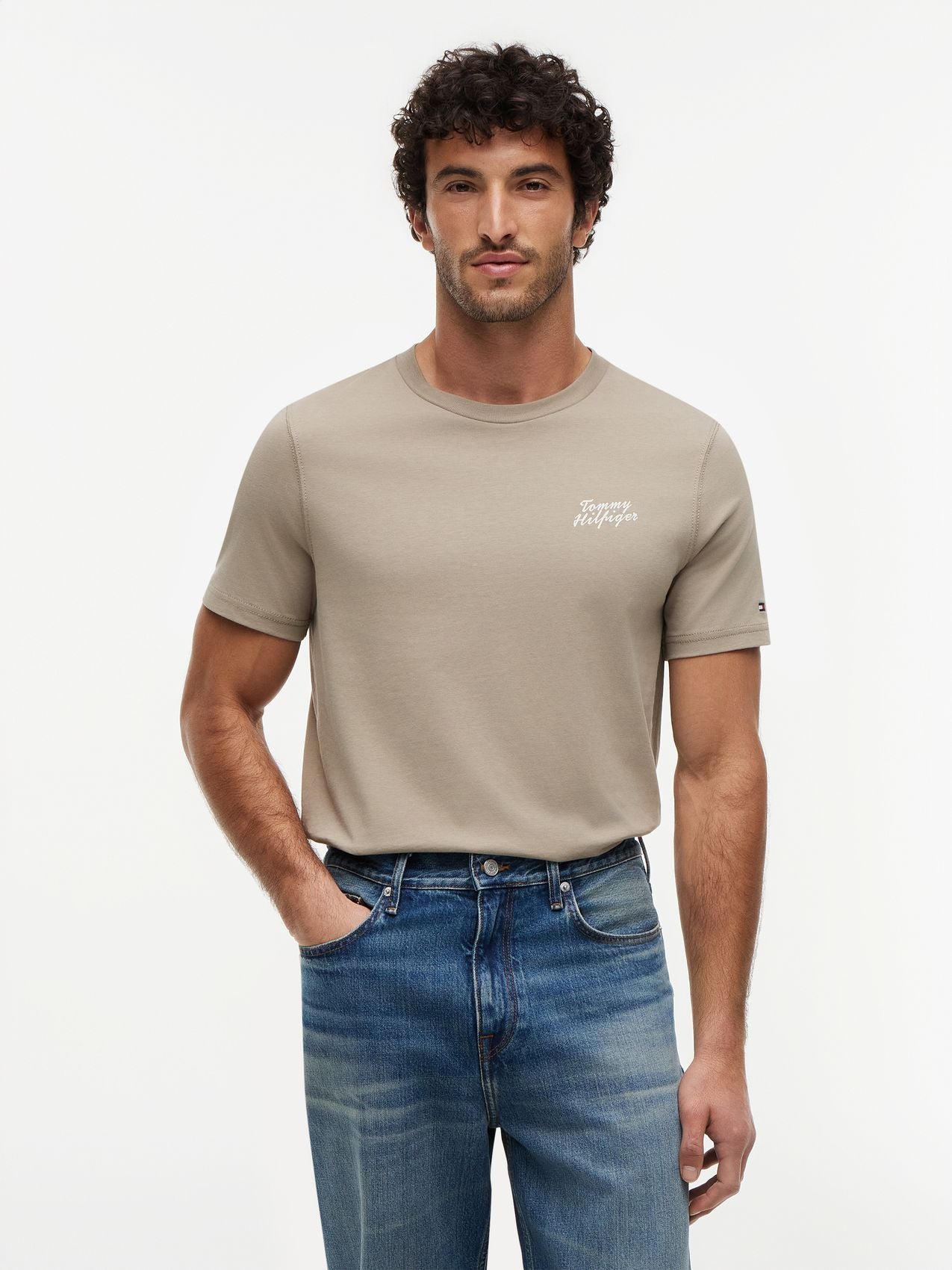 TOMMY HILFIGER Jersey-T-Shirt mit Rücken-Fotoprint
