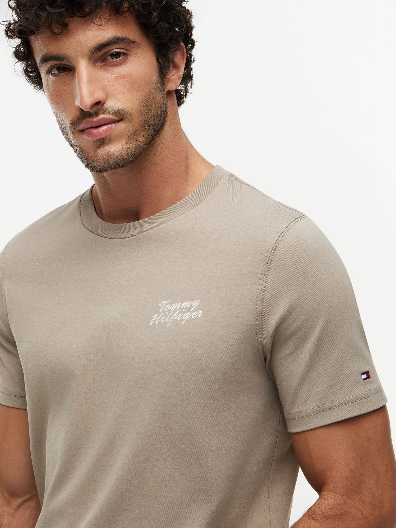TOMMY HILFIGER Jersey-T-Shirt mit Rücken-Fotoprint