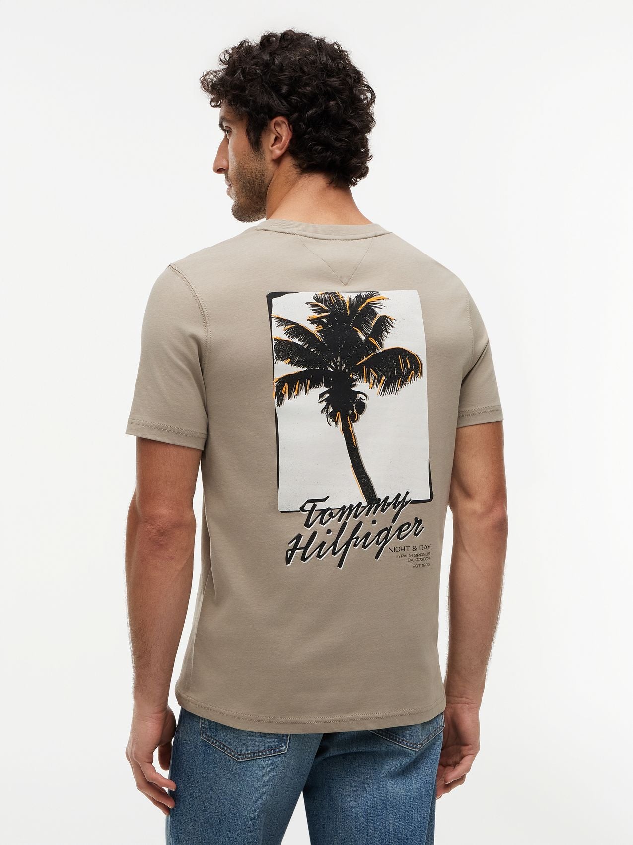 TOMMY HILFIGER Jersey-T-Shirt mit Rücken-Fotoprint