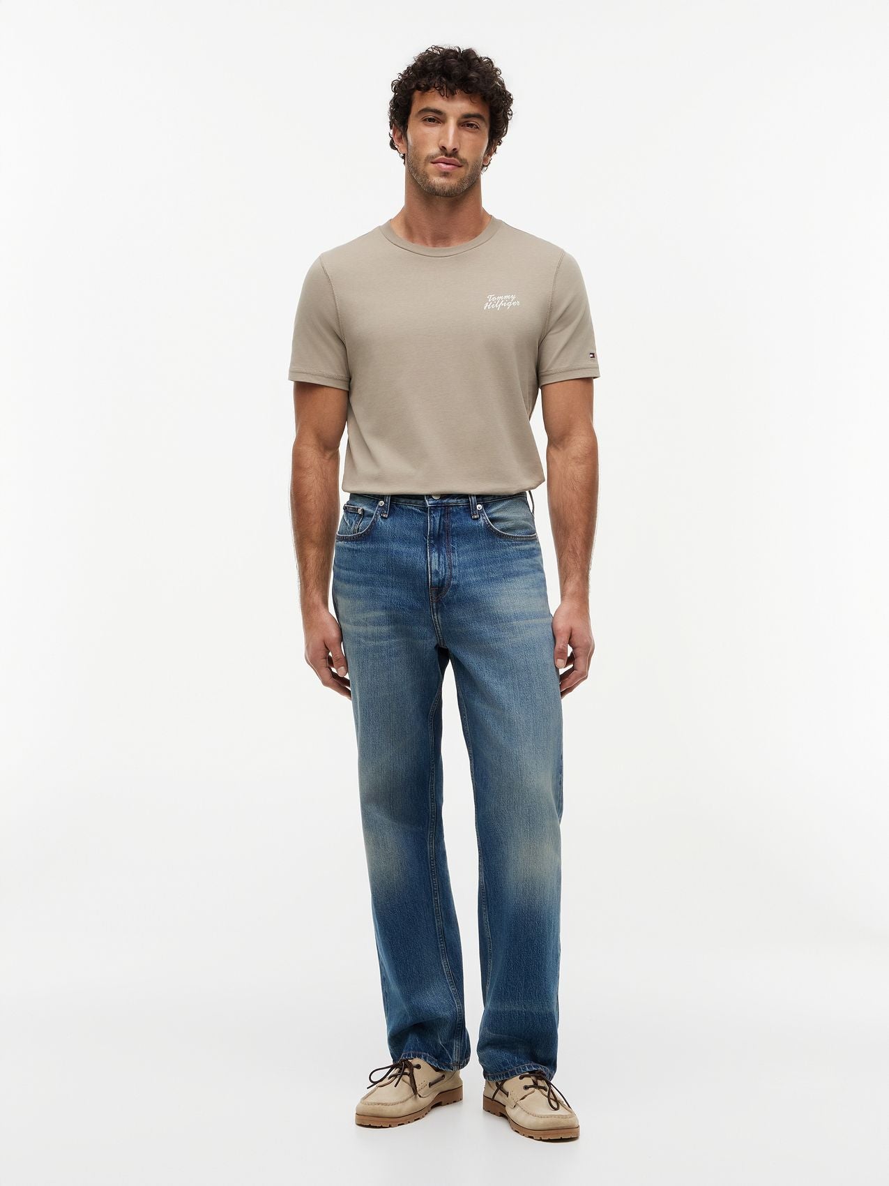 TOMMY HILFIGER Jersey-T-Shirt mit Rücken-Fotoprint