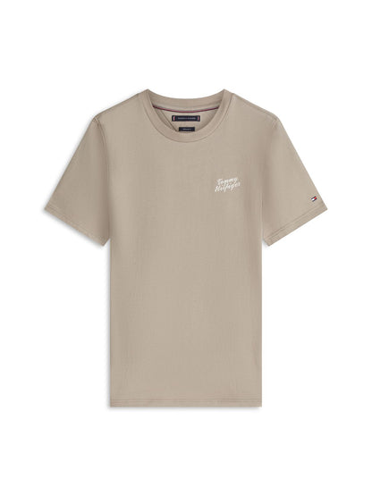 TOMMY HILFIGER Back Photo Print Jersey T-Shirt