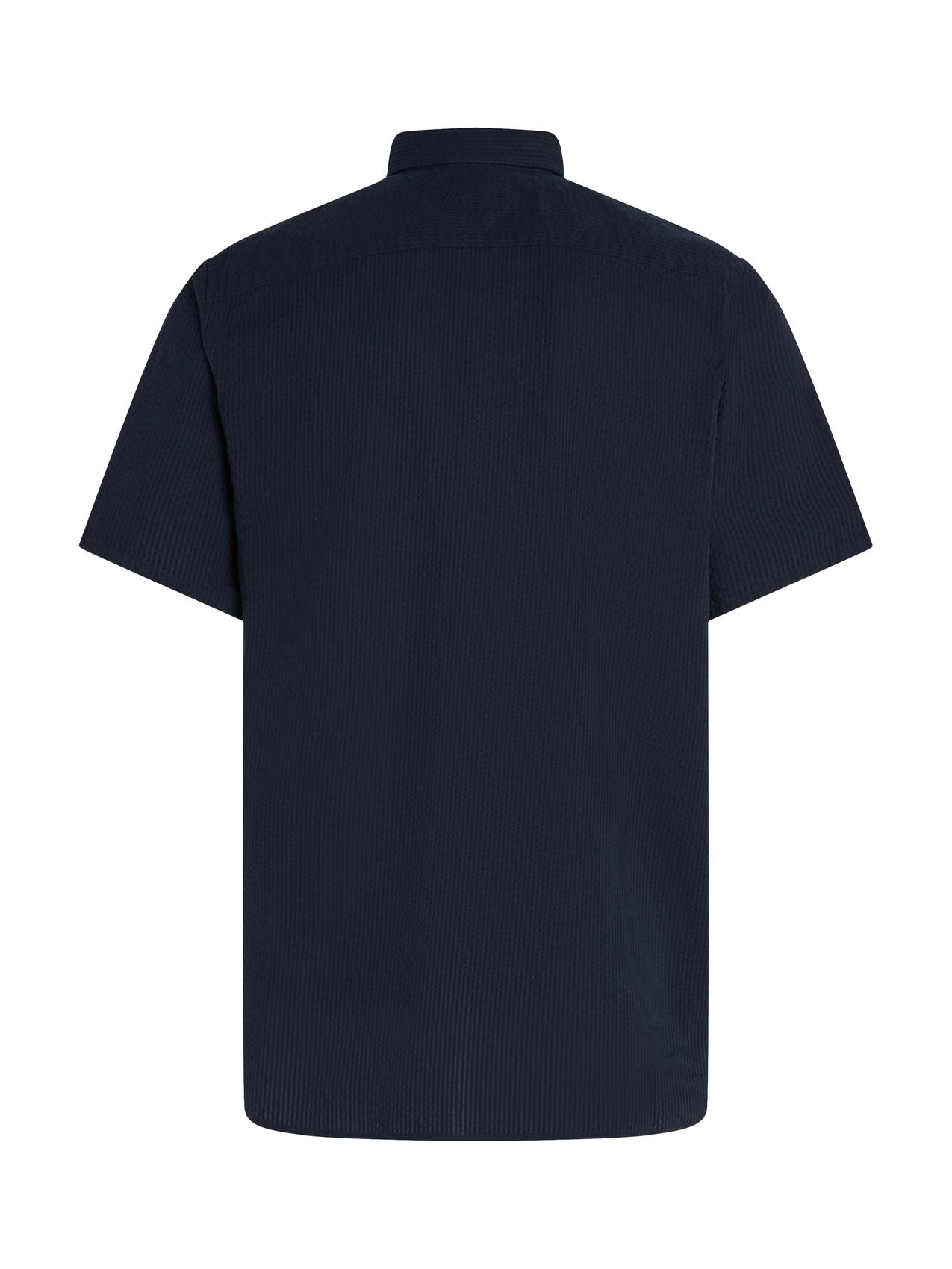 TOMMY HILFIGER Regular Fit Seersucker Short Sleeve Shirt