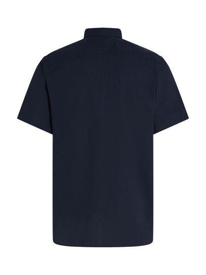 TOMMY HILFIGER Regular Fit Seersucker Short Sleeve Shirt