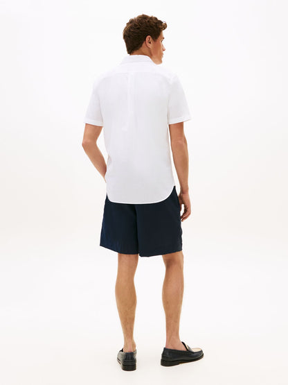 TOMMY HILFIGER Regular Fit Seersucker Short Sleeve Shirt