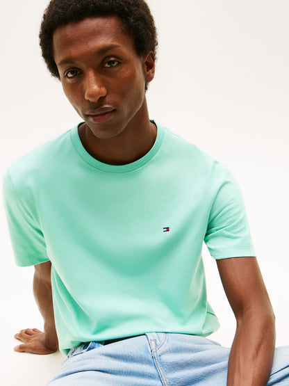 TOMMY HILFIGER T-Shirt mit Flag-Stickerei