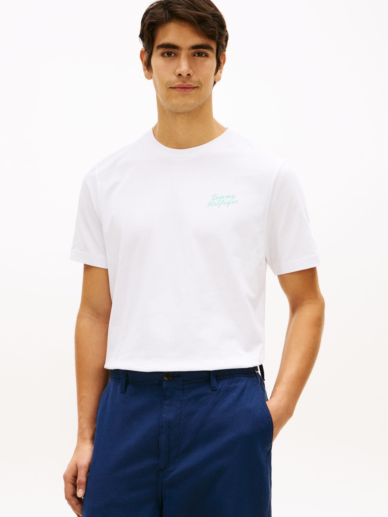 TOMMY HILFIGER Jersey-T-Shirt mit Rücken-Fotoprint