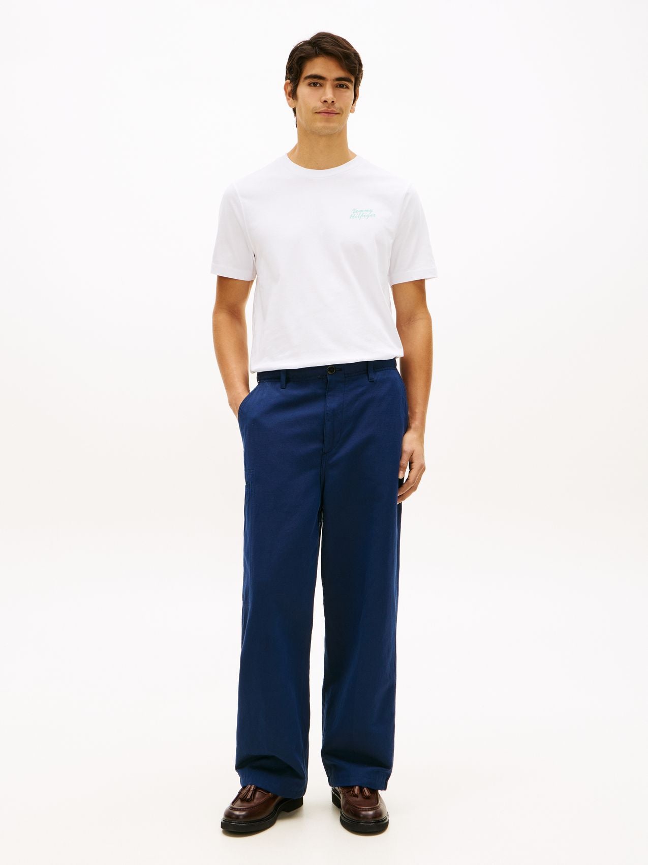 TOMMY HILFIGER Jersey-T-Shirt mit Rücken-Fotoprint