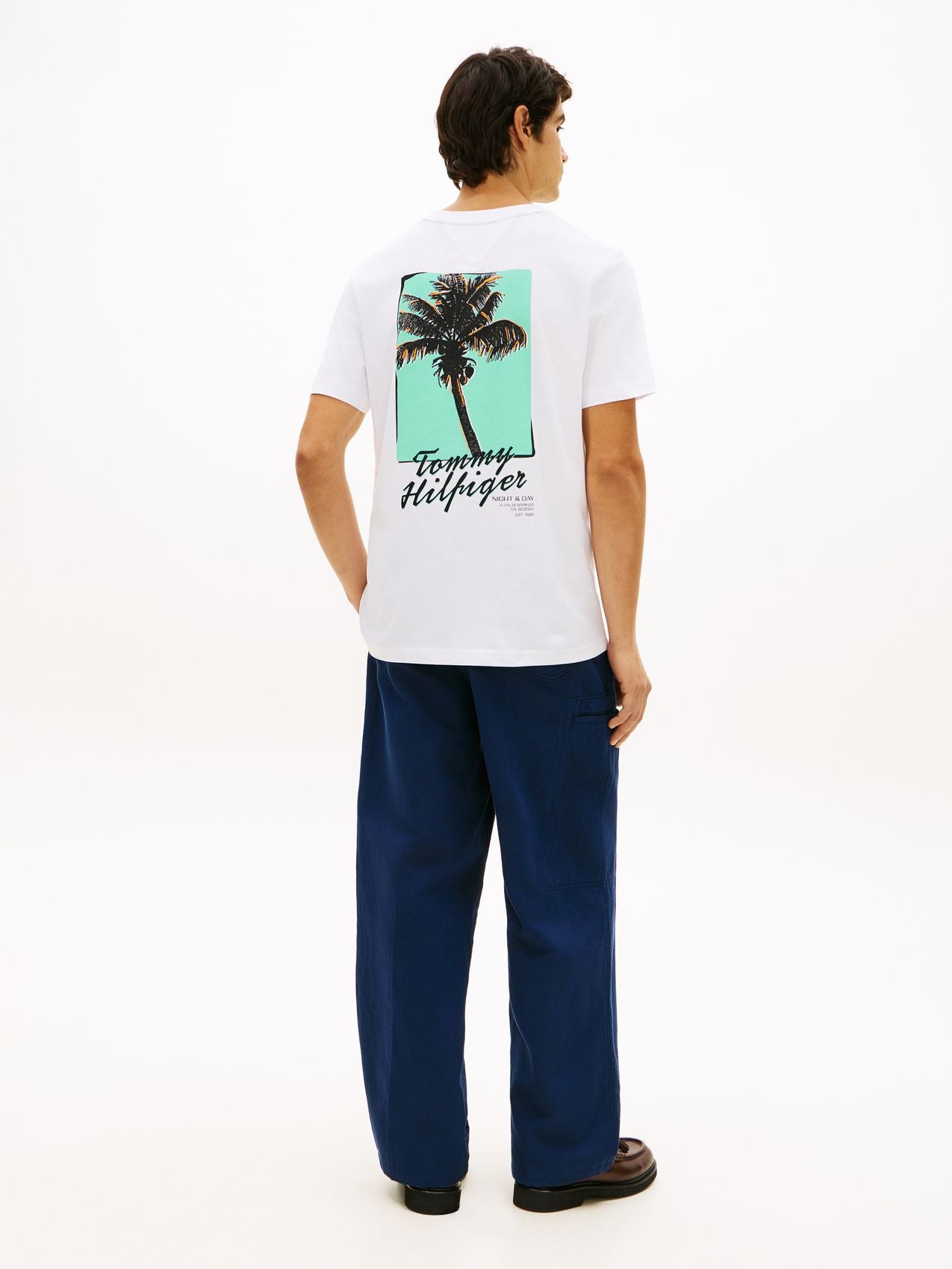 TOMMY HILFIGER Jersey-T-Shirt mit Rücken-Fotoprint