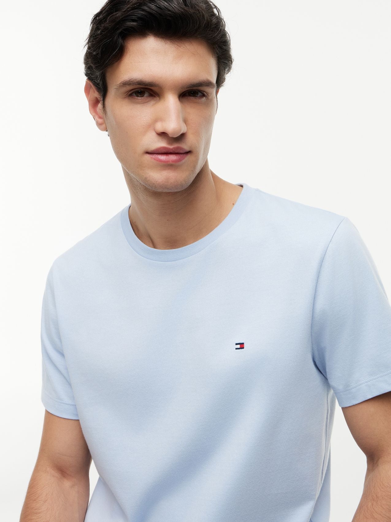 TOMMY HILFIGER ESS SEASONAL REG FIT SOLID TEE